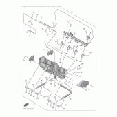 Схема вузла: Впускна система 2 Yamaha YZF-R6/YZF600 R6