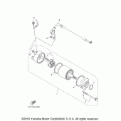 Схема вузла: Електричний стартер Yamaha FJ09 FJ-09