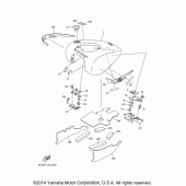 Схема вузла: Топливний бак Yamaha XV1900 Stratoliner Deluxe