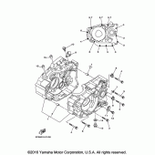 Схема вузла: Картер двигуна Yamaha XT250 XT250