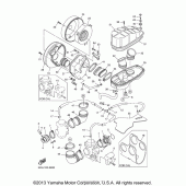 Схема вузла: Впускна система Yamaha XVS1100 V-Star Classic Coast (Cast Wheel)