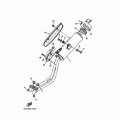 Схема вузла: Вихлопна система Yamaha XP500 T-MAX