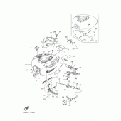 Схема узла: Топливный бак Yamaha XVS1100 V-Star Custom