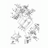 Схема узла: Крыло Yamaha MT09/ MTN850 MT-09
