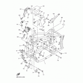 Схема вузла: Рама Yamaha XVS400 Drag Star Classic