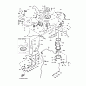 Схема вузла: Паливний бак Yamaha MT01 MT-01