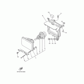 Схема вузла: Phare Yamaha TT250R TT-R