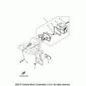 Схема вузла: Задній ліхтар (Стоп сигнал) Yamaha XT250 XT250