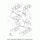 Схема вузла: Поворотники Yamaha XVS650 V-Star Custom