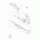 Схема вузла: Електричний стартер Yamaha YP250 X-MAX