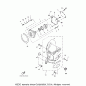 Схема узла: Фара Yamaha XT250 XT250