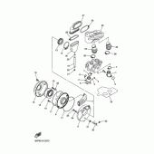 Схема вузла: Впускна система Yamaha XVS400 Drag Star Classic