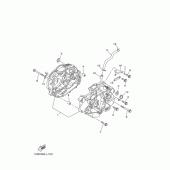 Схема вузла: Картер двигуна Yamaha TTR230 TT-R230