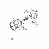 Схема узла: Фара Yamaha XV535 Virago