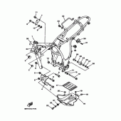 Схема вузла: Рама Yamaha ST225 Bronco