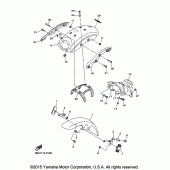 Схема узла: Крыло Yamaha XVS950 Bolt C-Spec
