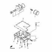 Схема вузла: Фільтр масляний Yamaha FZ6 FZ6 FAZER S2