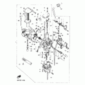 Схема узла: Карбюратор Yamaha XTZ660 Tenere