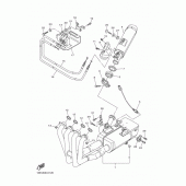 Схема вузла: Вихлопна система Yamaha YZF-R6/YZF600 R6 RaceBase