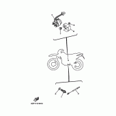 Схема вузла: Електроустаткування 2 Yamaha TT-R250 TT-R250