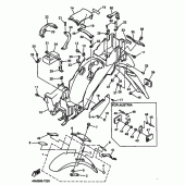 Схема узла: Крыло Yamaha XJ900 Diversion