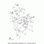 Схема узла: Рама Yamaha XVS950 Bolt R-Spec