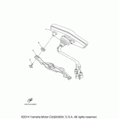 Схема вузла: Панель приладів Yamaha XT250 XT250