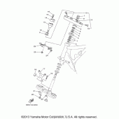 Схема вузла: Рулевий механізм Yamaha XVS650 V-Star Classic