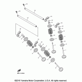 Схема вузла: Клапан Yamaha YZF-R1 R1S Limited Edition