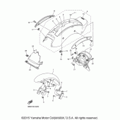 Схема узла: Крыло Yamaha XVS1100 V-Star Custom