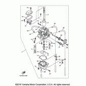 Схема вузла: Карбюратор Yamaha TTR230 TT-R230