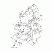 Схема узла: Рама Yamaha XV1700 Road Star Midnight