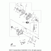 Схема вузла: Водяний насос Yamaha XVS1300 Stryker