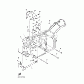 Схема узла: Рама Yamaha XVS1300 Midnight Star