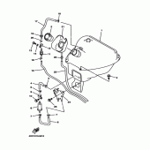 Схема вузла: Паливний бак Yamaha YP250 Majesty