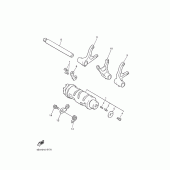 Схема узла: Barillet. fourchette Yamaha XJR1300