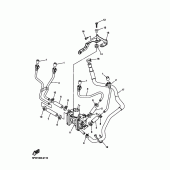Схема узла: Система индукции воздуха Yamaha YZF-R1 R1S