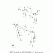 Схема узла: Клапан Yamaha XVS1300 V-Star Tourer