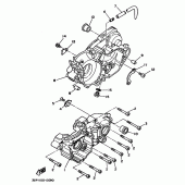 Схема вузла: Картер двигуна Yamaha WR250 WR250Z