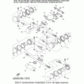 Схема узла: Поворотники Yamaha XV1600 Road Star Silverado