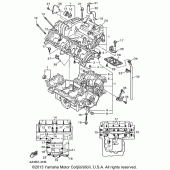 Схема вузла: Картер двигуна Yamaha YZF600R Thundercat