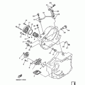 Схема узла: Масляный насос Yamaha TT250R TT-R