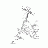 Схема узла: Рулевой механизм Yamaha XP500 T-MAX