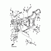 Схема узла: Рама Yamaha XVS1100 Drag Star Classic