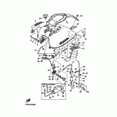 Схема узла: Топливный бак Yamaha XVZ1300 Royal Star Tour Deluxe