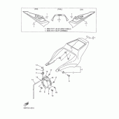 Схема вузла: Боковая крышка Yamaha YZF-R6/ YZF600 R6