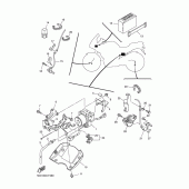 Схема узла: Электрооборудование 3 Yamaha FZ1 FZ1 FAZER (S-TYPE ABS)