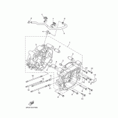 Схема вузла: Картер двигуна Yamaha TTR90 TT-R90