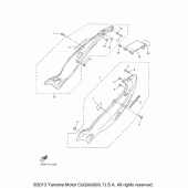 Схема вузла: Бічна кришка Yamaha YZF600R Thundercat
