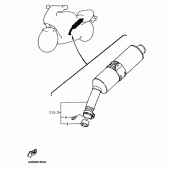 Схема узла: Опция (ENGINE) Yamaha YZF750 YZF750